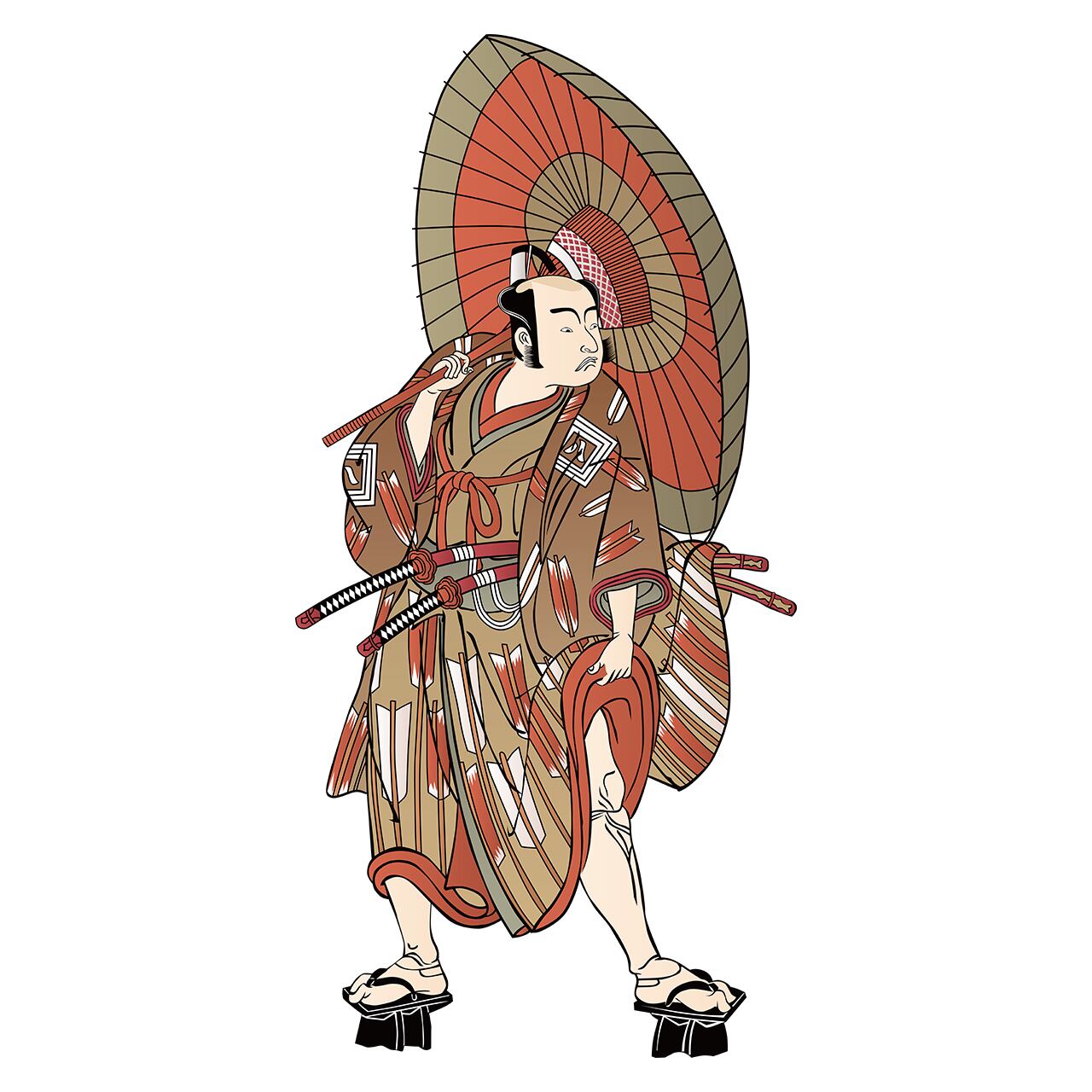 男性 その175 | 浮世絵素材専門店 KIMASA