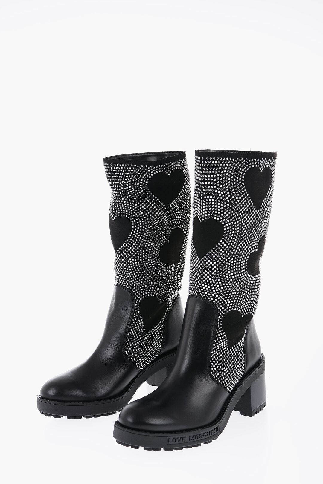 MOSCHINO モスキーノ ブーツ レザー・ラバー
