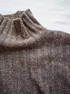 1990‘s ITALY texture Crew knit