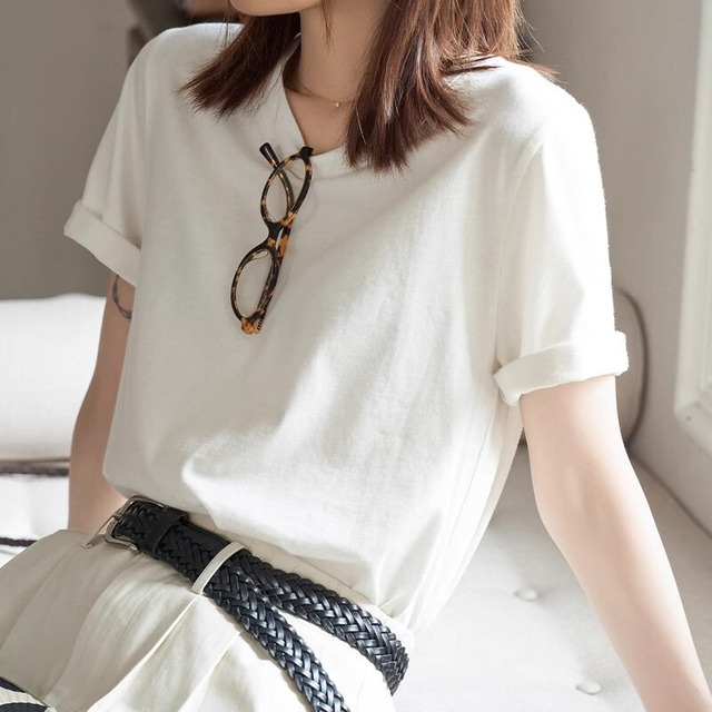 【カットソー】 カットソー レディース おしゃれ 半袖 カットソー tシャツ 春 夏 秋 20代 30代 40代 50代 半袖 レディース トップス 大人 可愛い きれいめ ホワイト 白 S M L XL