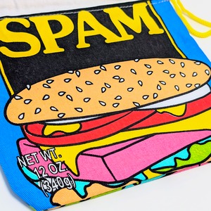✨️可愛すぎて何枚も欲しい♡✨️アメリカンキャラクターPURSE 【 SPAM ( スパム )  】巾着袋〚アメリカン雑貨 アメトイ〛