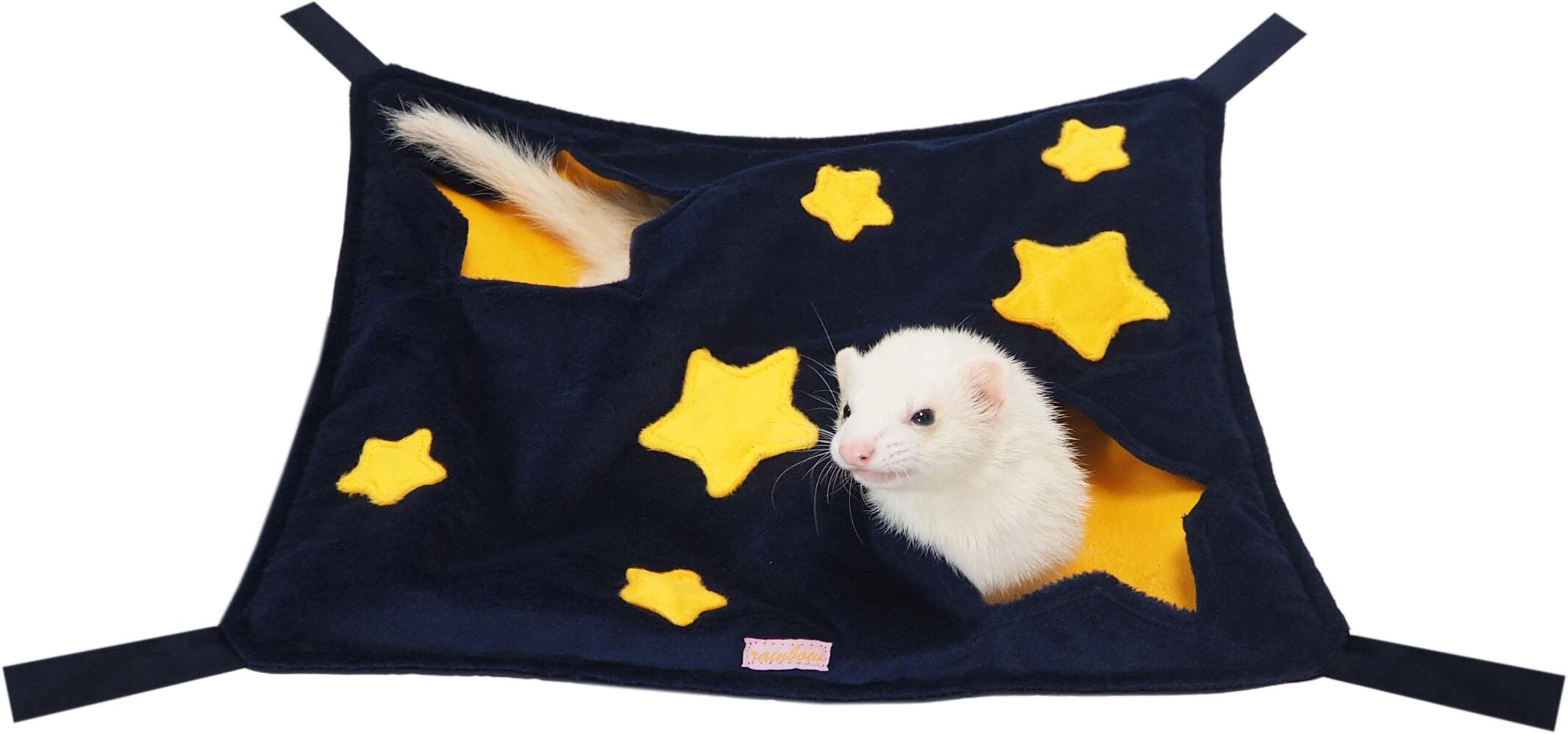 【フェレット】 ふんわりお空のハンモック 雲/星