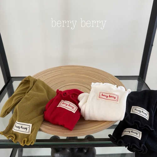 berry berry［取寄］label knee socks 26winter