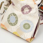 26S-01 彩鳳正絹　二人飾り　 天然木タモ　 リボンに桜刺繍　 収納飾りセット thumbnail 14