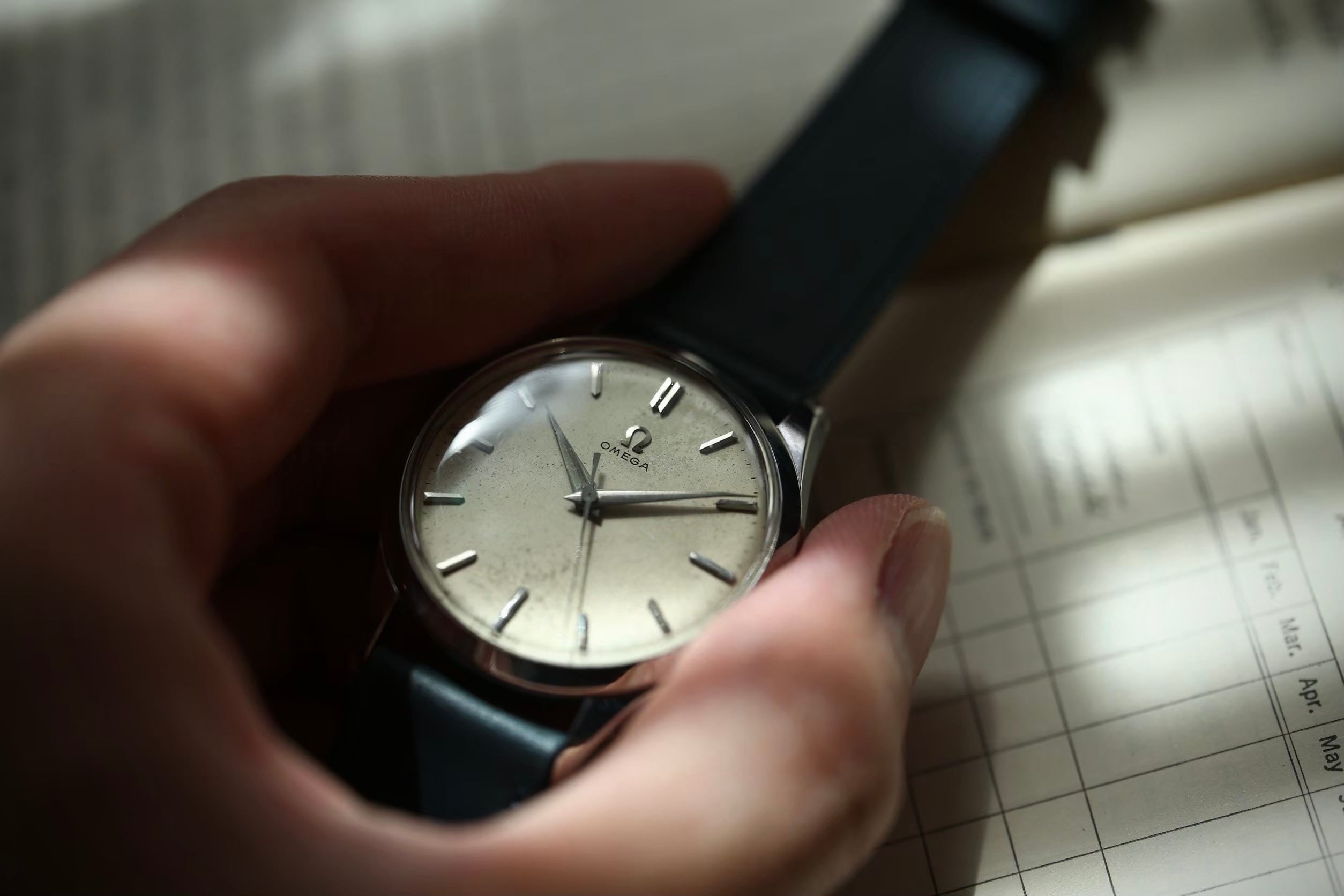 OMEGA】 1955年製 オメガ 30mmキャリバー ノンネーム ノンデイト
