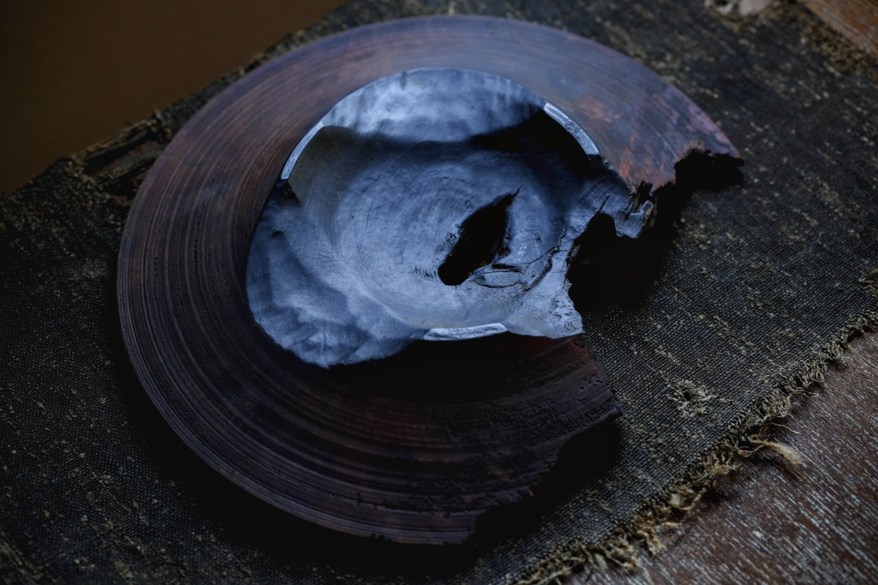 阿源】漆・高台 / 【AYuan】 Lacquer Plate or Dish | ichibutu