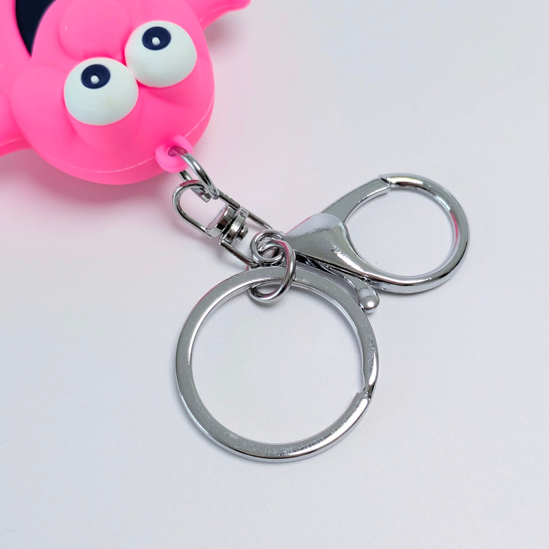 ♧【 Mr. Bubble( ミスターバブル )】The Village Company / 3D Rubber KeyHolder / 3Dラバーキーホルダー〚アメリカン雑貨 アメトイ〛