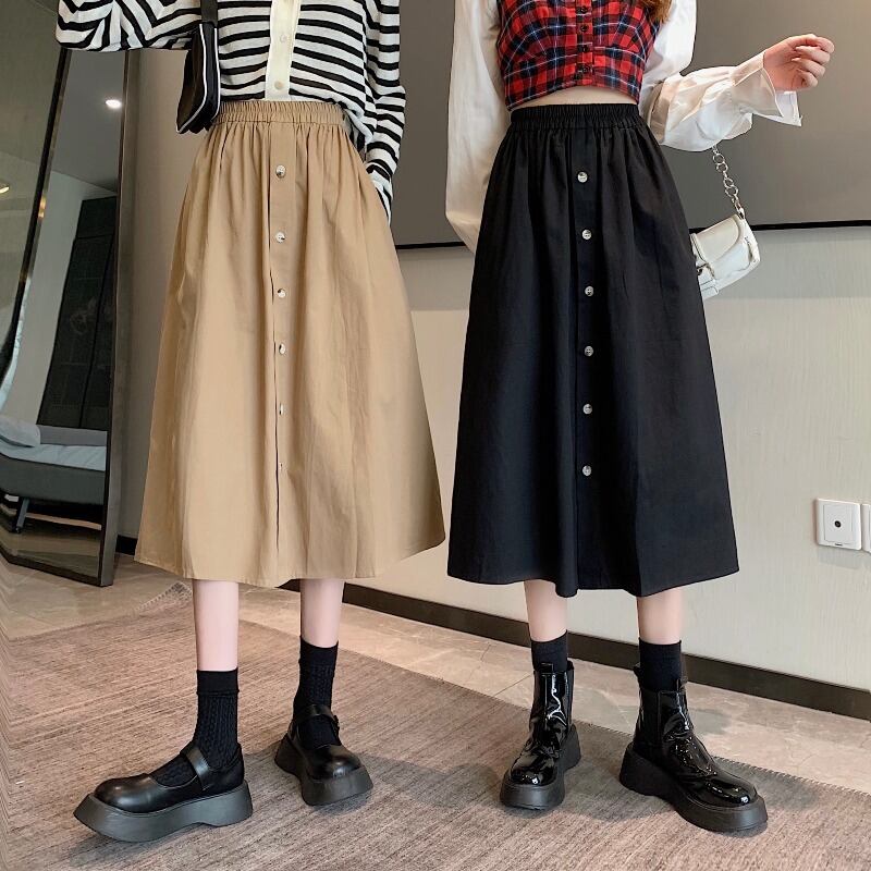 ウェストスカート オータムスタイルAラインスタンダード レトロ 秋物 萌量不足54627848789