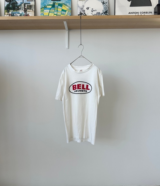 -BELL HELMETS- Vintage 70-80s M Print T-Shirt made in USA