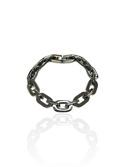 【PLANET STUDIO】thick oval edge chain bracelet