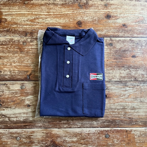 DEADSTOCK "Champion Spark Plug" Polo Shirt by Swingster