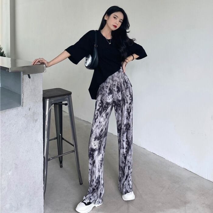 レッドサマースタイルTシャツ カジュアルパンツ ストリート 大人ガーリー スウィート キュート 夏物 1号婦人95726318156