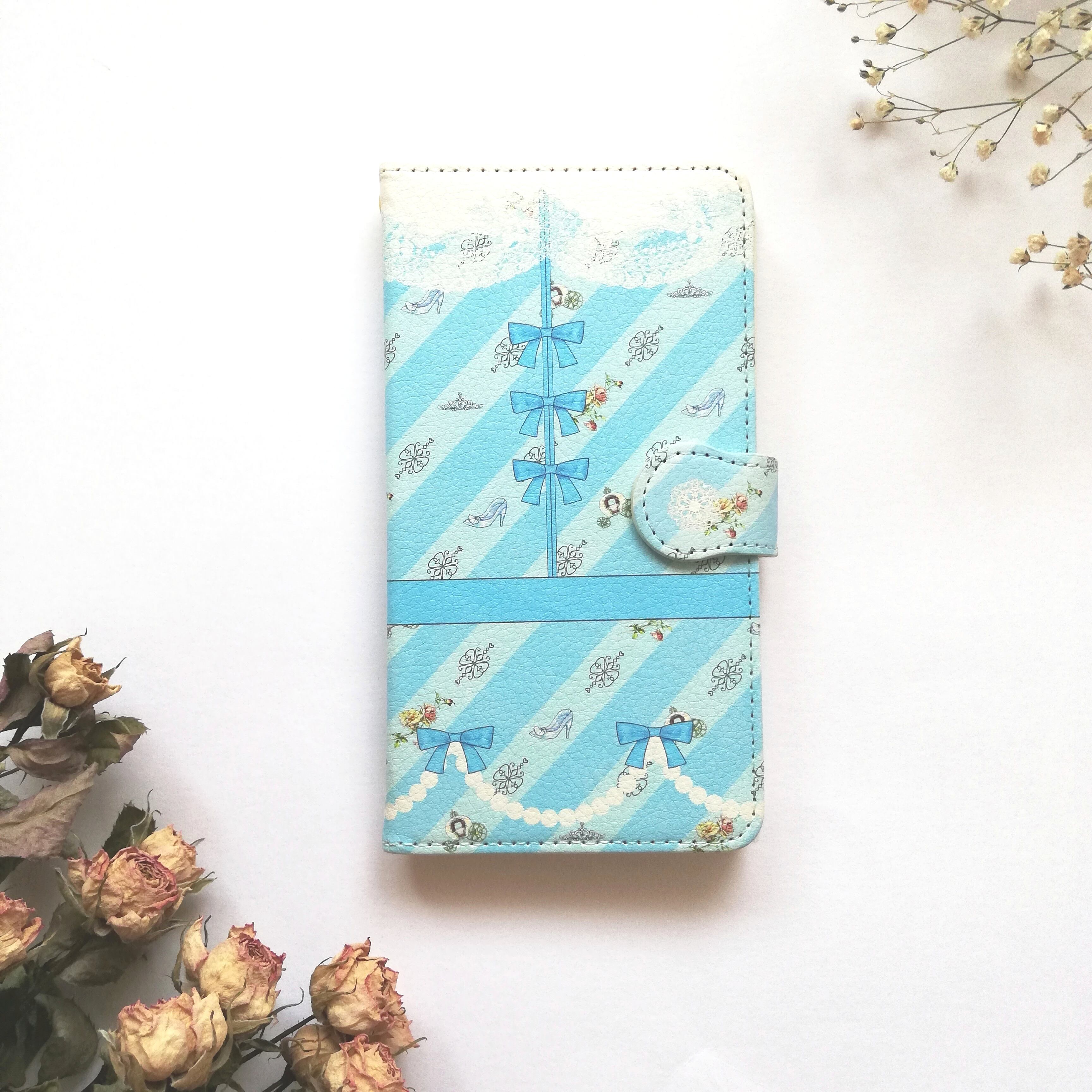 ◆受注生産◆シンデレラの手帳型スマホケース