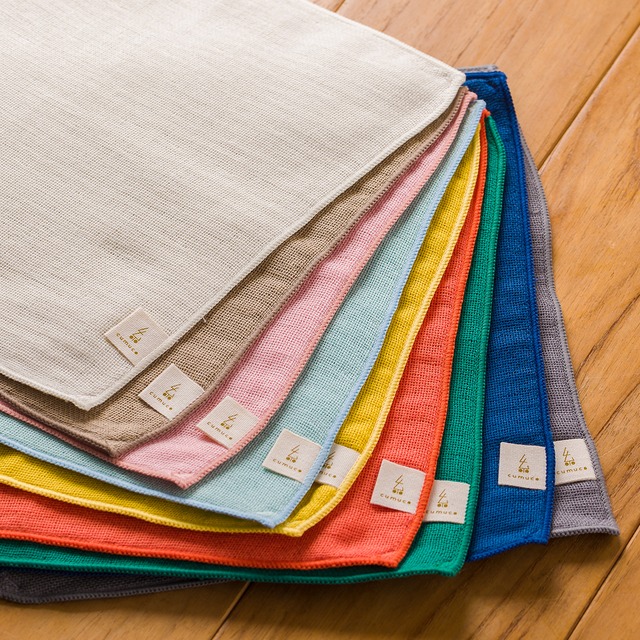 クムコ 6重ガーゼ半分バスタオル 120×33cm【在庫限り】