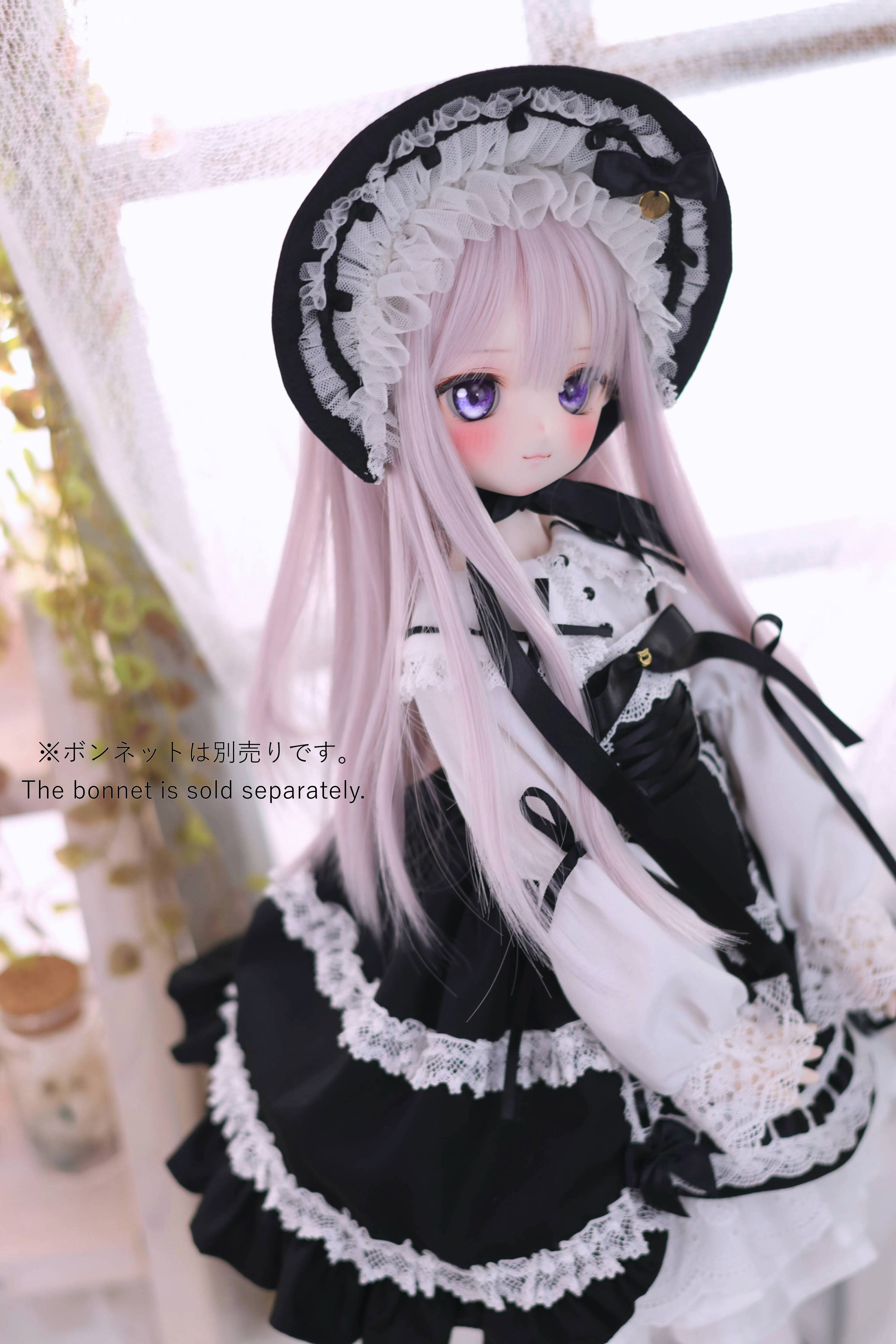 MDD / KUMAKO【懐古ロリィタちゃん（黒）】【Nostalgic Lolita-chan