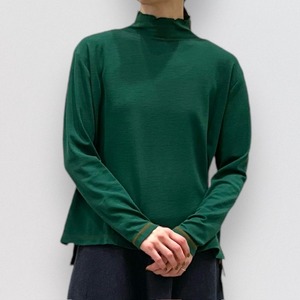 nume wool blend milling high neck pullover