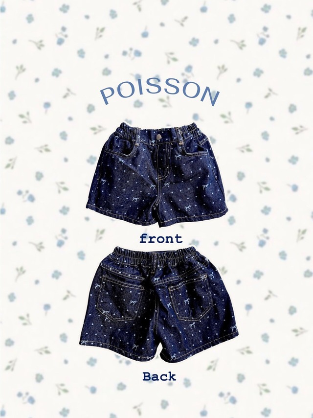《予約》POISSON ¨ flora puffy T ¨ 26summer