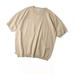gym master ジムマスター 強撚ニットクルーネック Tシャツ ベージュ(31)