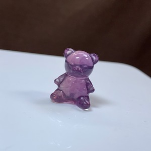 29.可愛いくまちゃん・フローライトくま