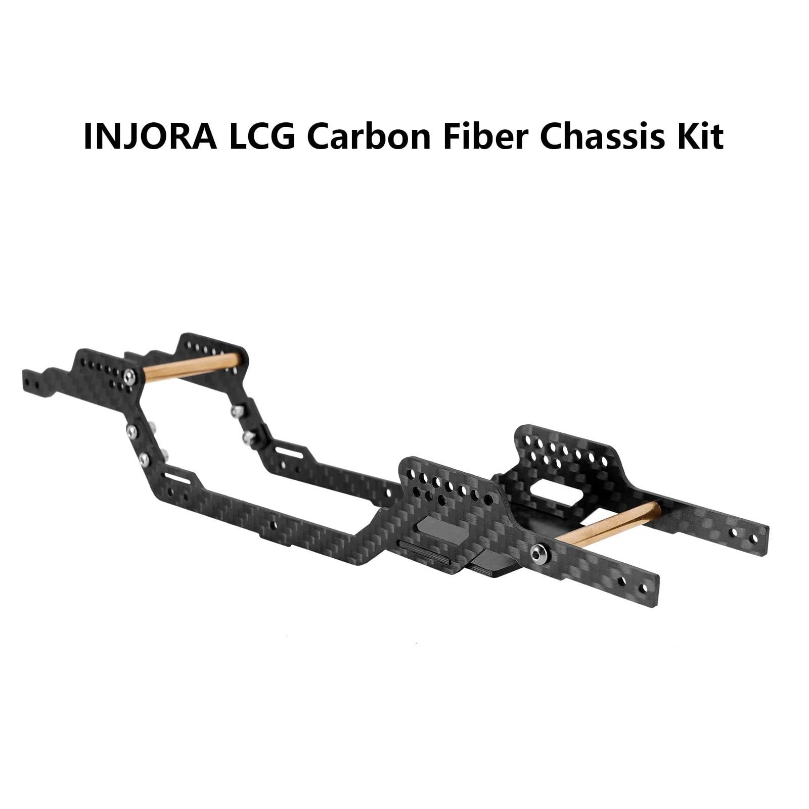 INJORA LCG カーボンファイバー シャーシ キット フレーム ガーダー 1