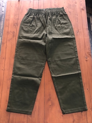 【GRAVYSOURCE】EASY PANTS (OLIVE) グレービーソース イージーパンツ　(カラー　オリーブ)