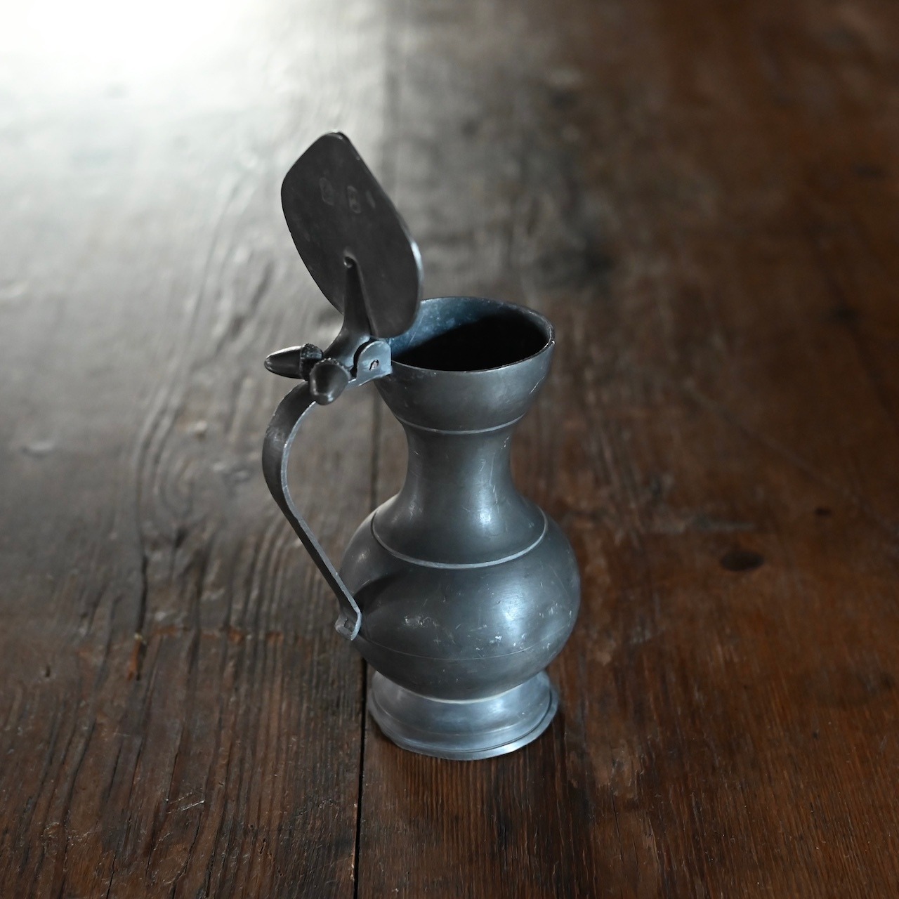 Pewter Pitcher / ピューター ピッチャー〈 エタン・一輪挿し・店舗什器・食器・アンティーク・ヴィンテージ 〉113618