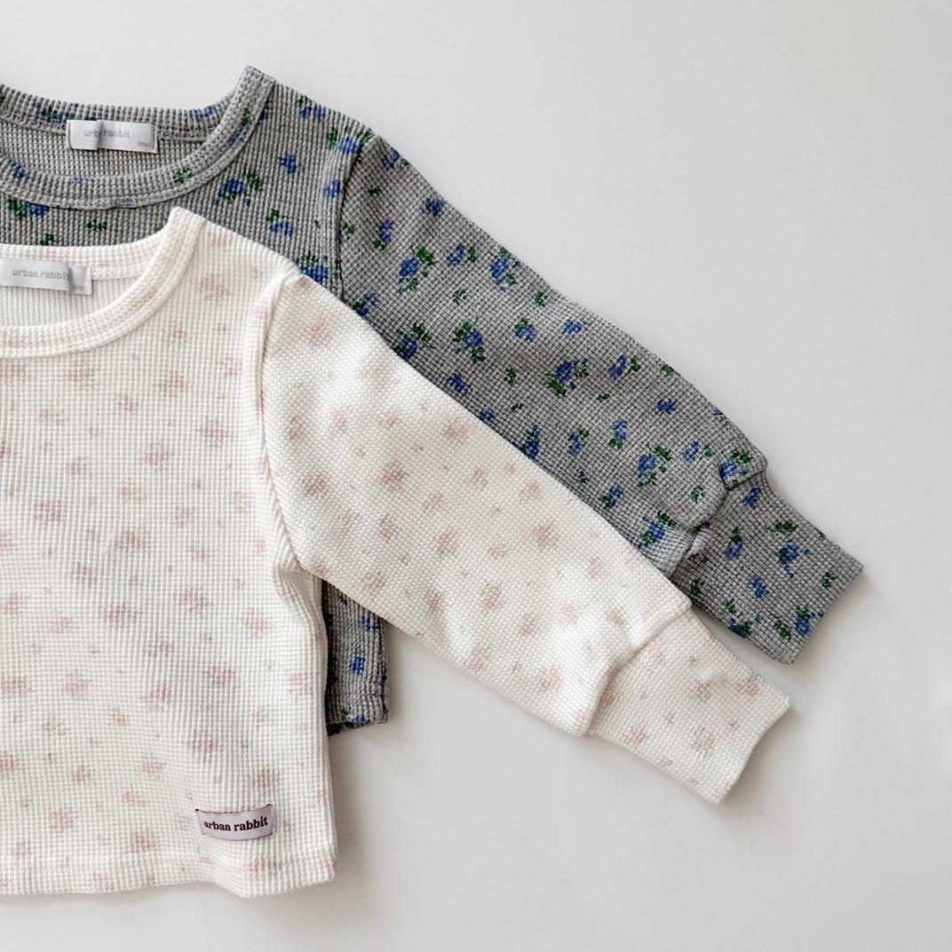 【2点送料無料】«予約»«ジュニアサイズあり»«Urban rabbit» ワッフルトップス 2colors