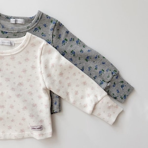 【2点送料無料】«予約»«ジュニアサイズあり»«Urban rabbit» ワッフルトップス 2colors