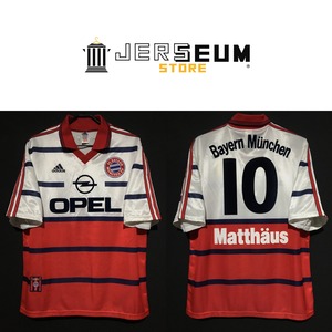 【1998/2000】 /FC Bayern Munich（H） / Condition：Preowned / Grade：7 / Size：L / No.10 MATTHAUS