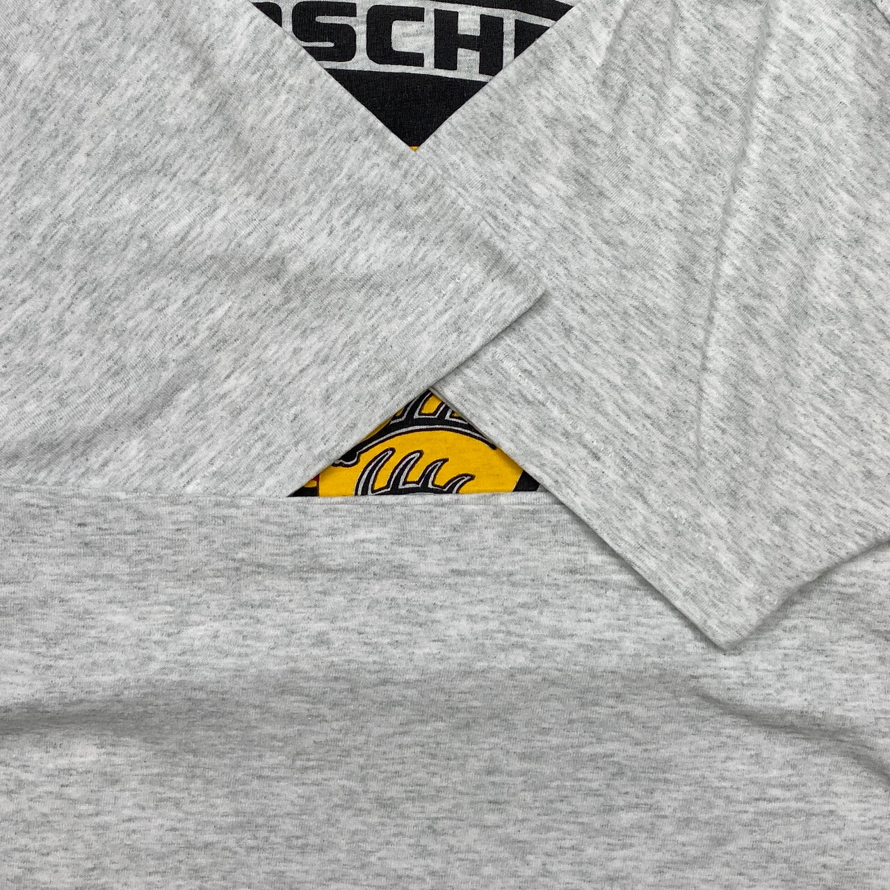90年代 USA製 PORSCHE ポルシェ 車 モーターサイクルプリントTシャツ 