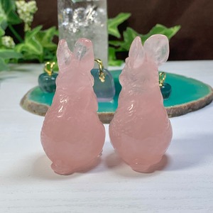 1.ローズクォーツうさぎ・うさちゃんワールド☆