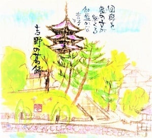 ◇吉野の葛餅330g【黒みつ・きな粉付き】※オリジナル掛け紙指定無し