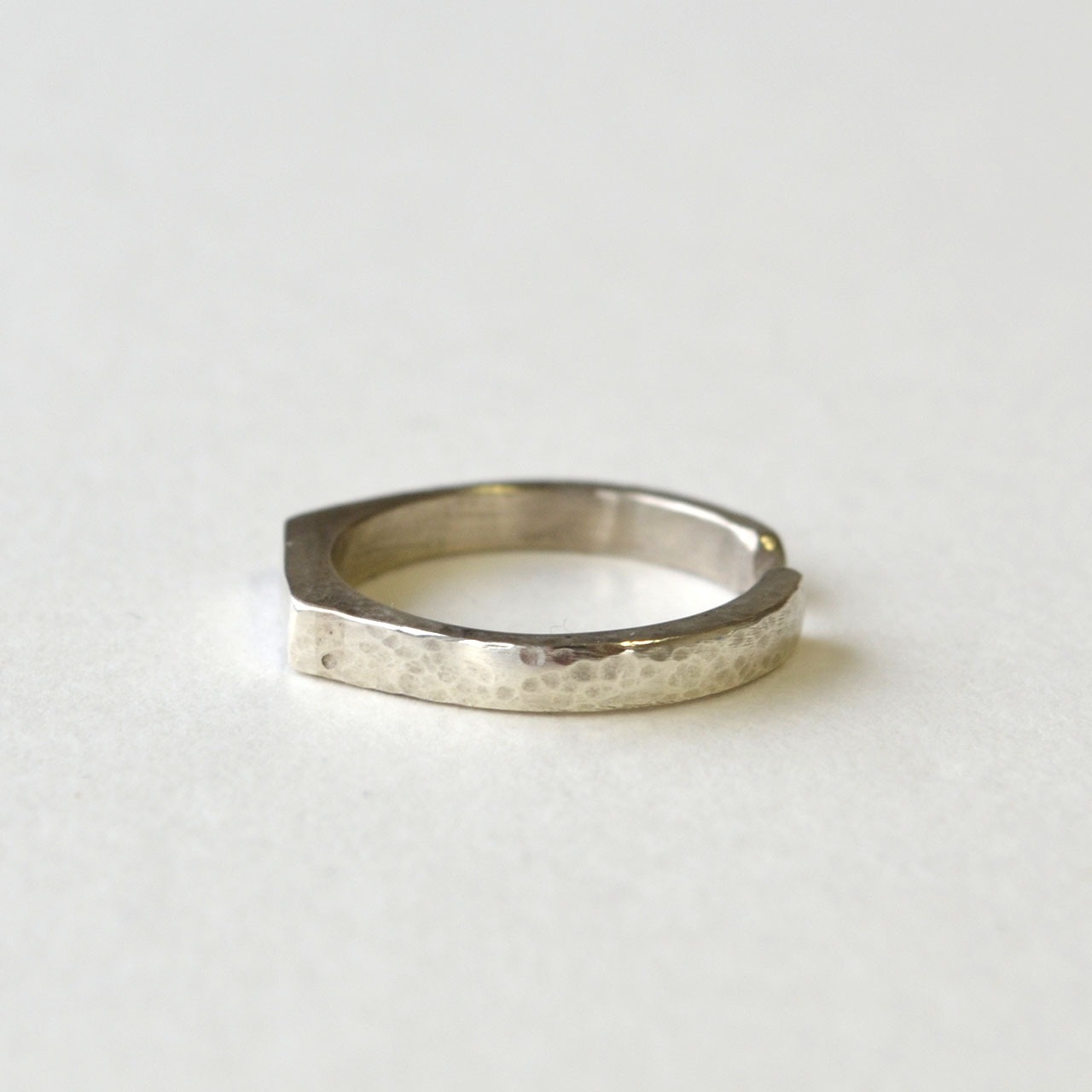 Square Narrow Open Ring