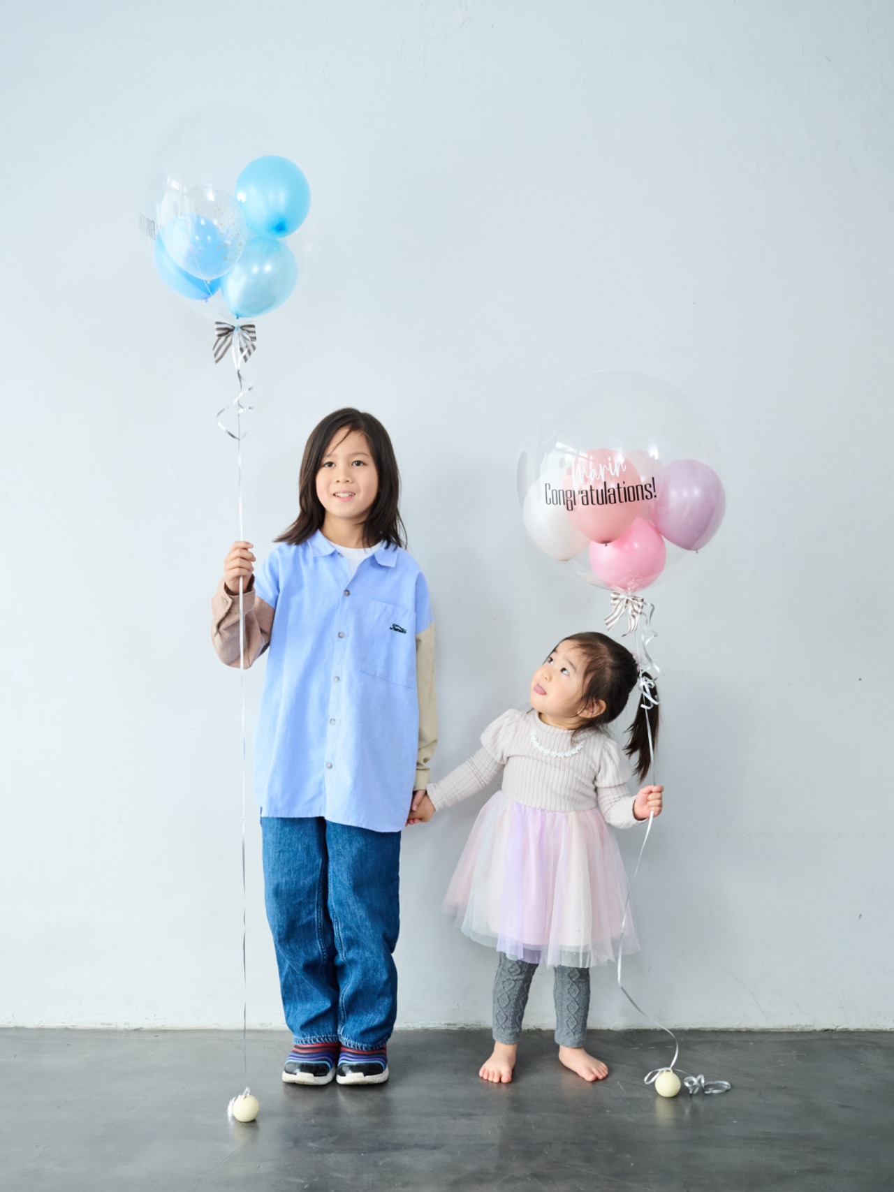 BUBBLE BALLOON sizeM ニュアンスカラー ピンク