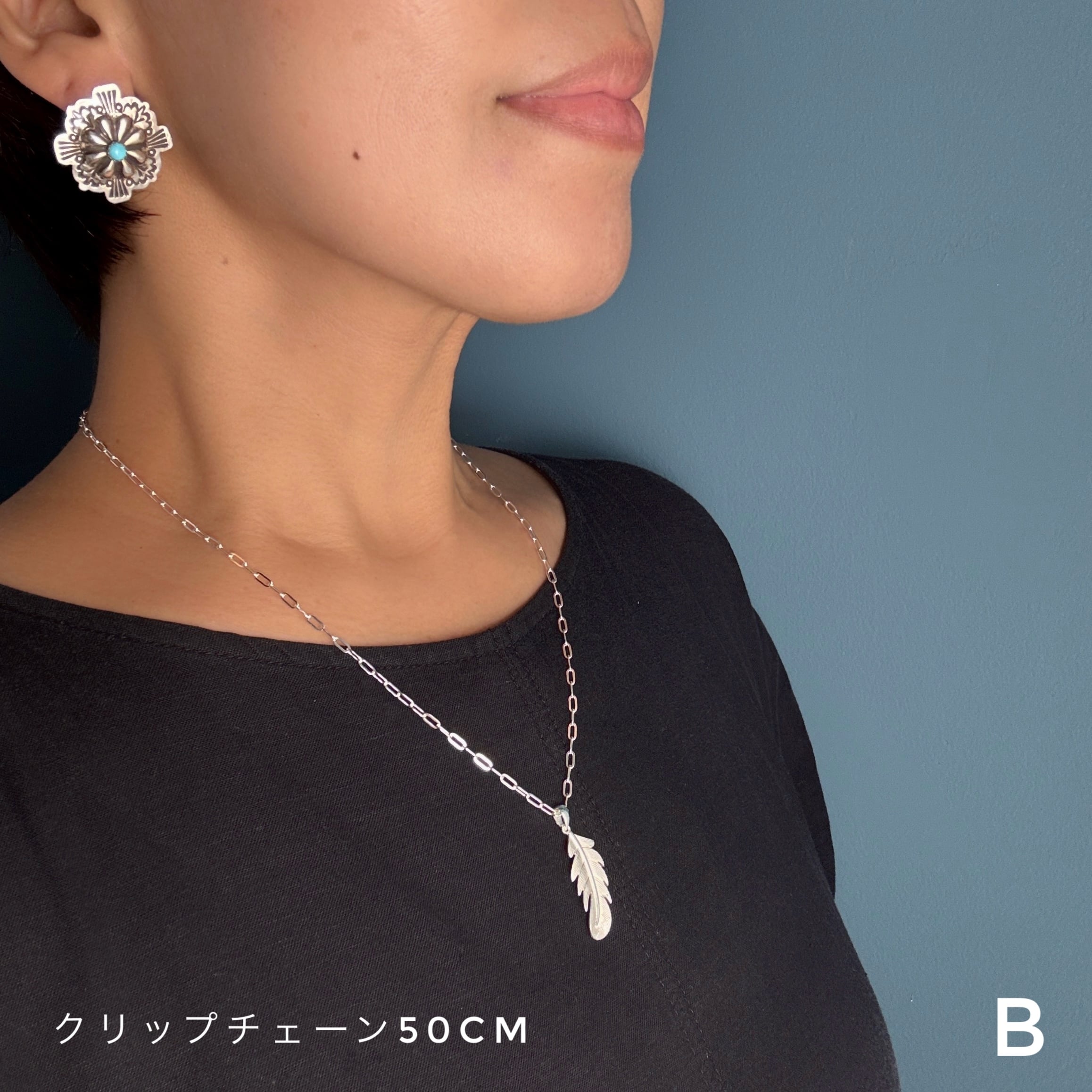 Indian Jewelry》 ターコイズ センター イン コンチョ ピアス | 【公式