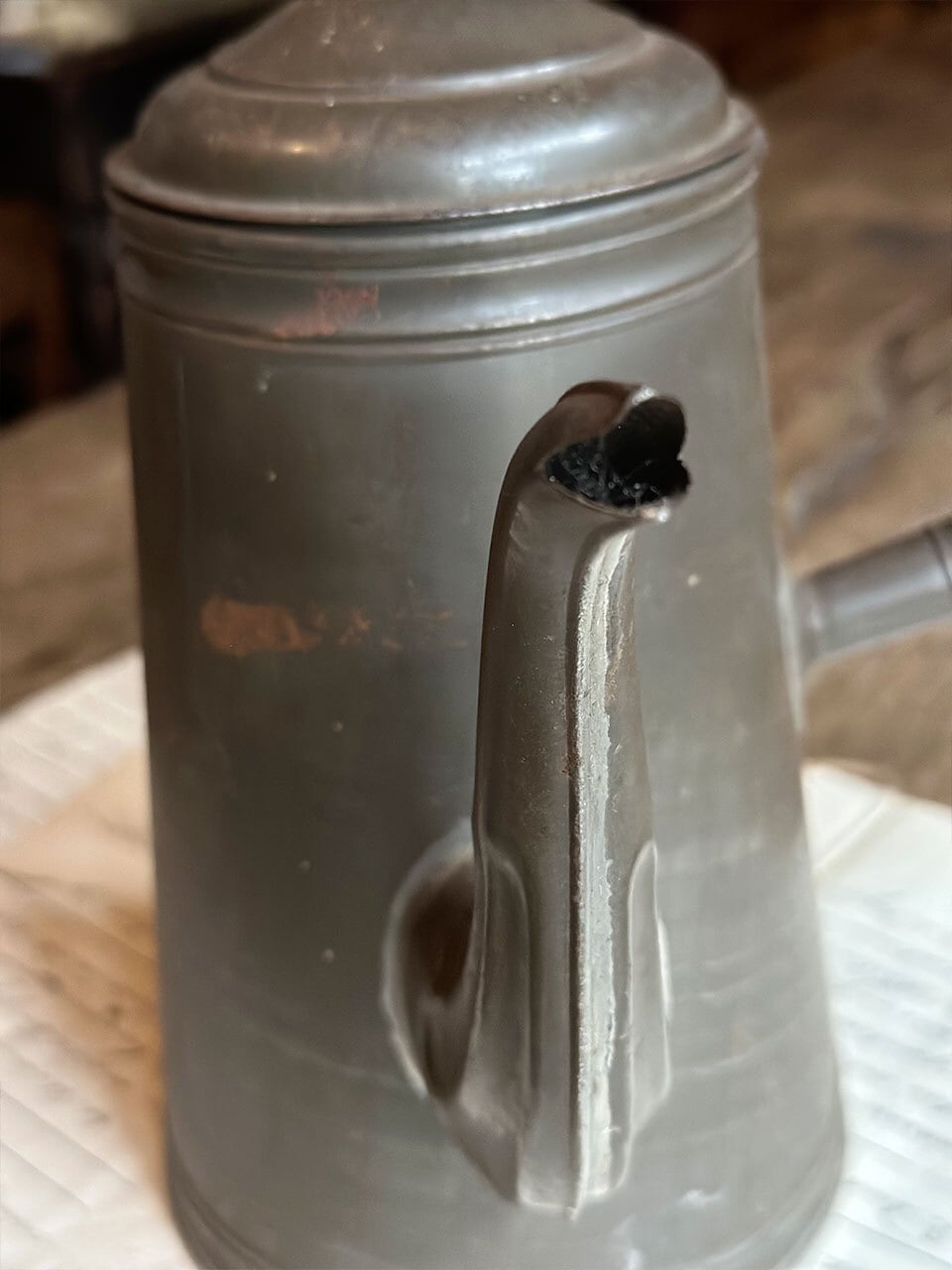 ブリキのショコラティエール ショコラポット | Brocante de La Cocotte