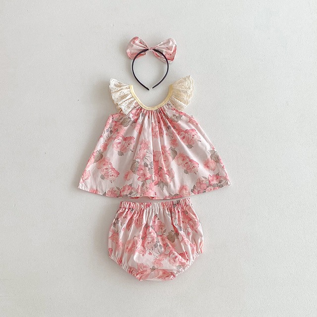【姉妹服】チェリーフリルロンパース／チェリーフリルセットアップ - 16