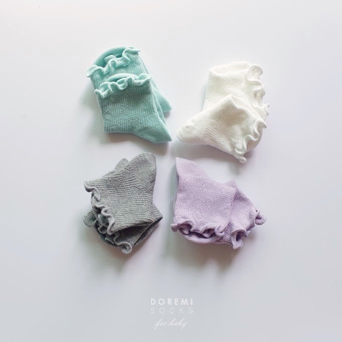 【即納】4点セット DOハートメッシュソックス(再入荷)