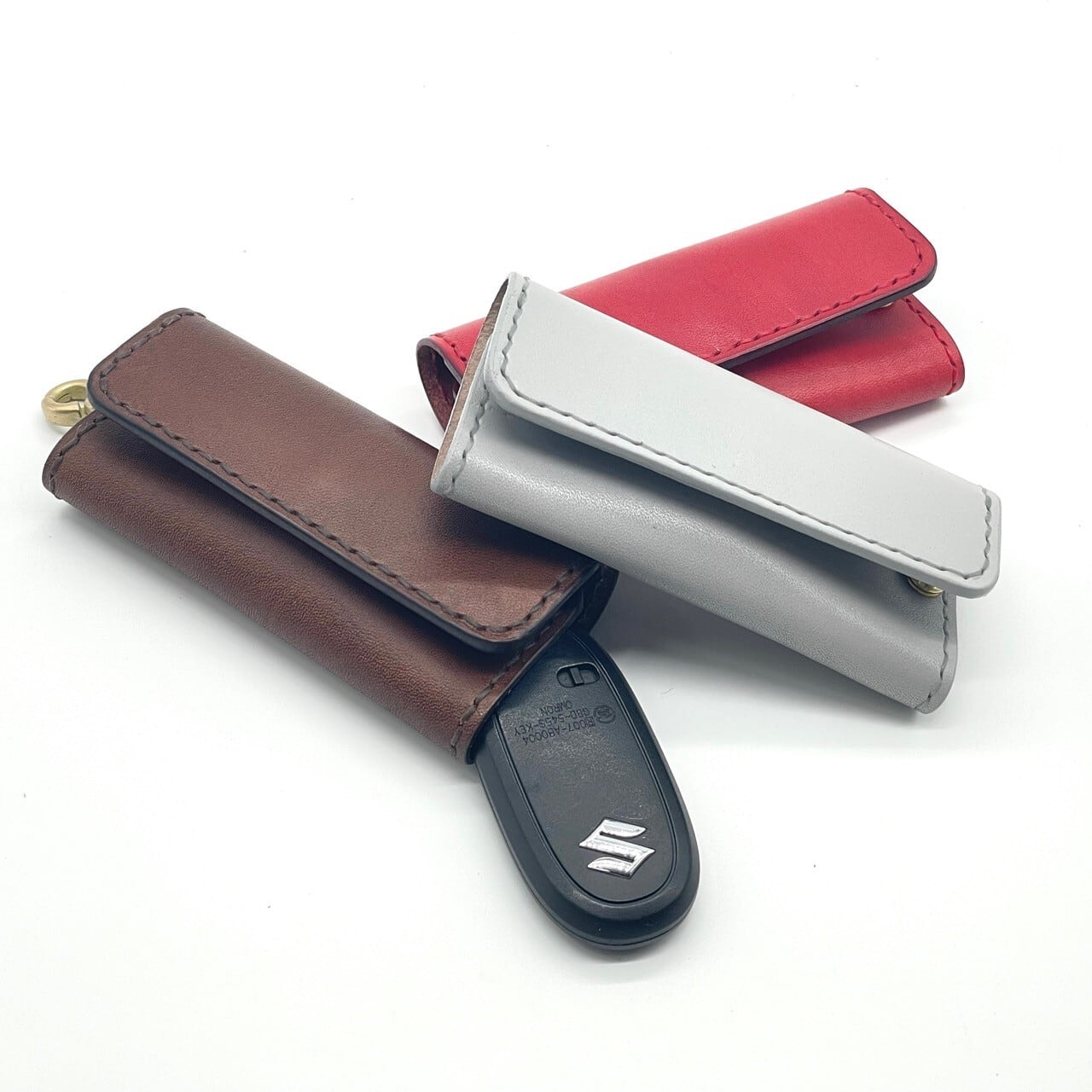 Valextra ブラック レザー キーケース 【公式通販】