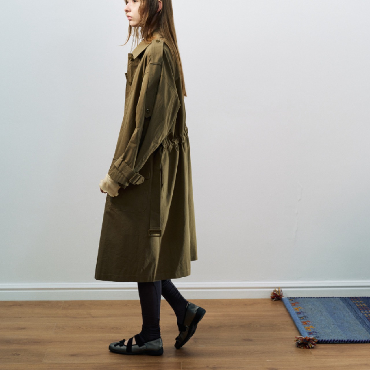 Ceinture Doux Trench Coat F0570