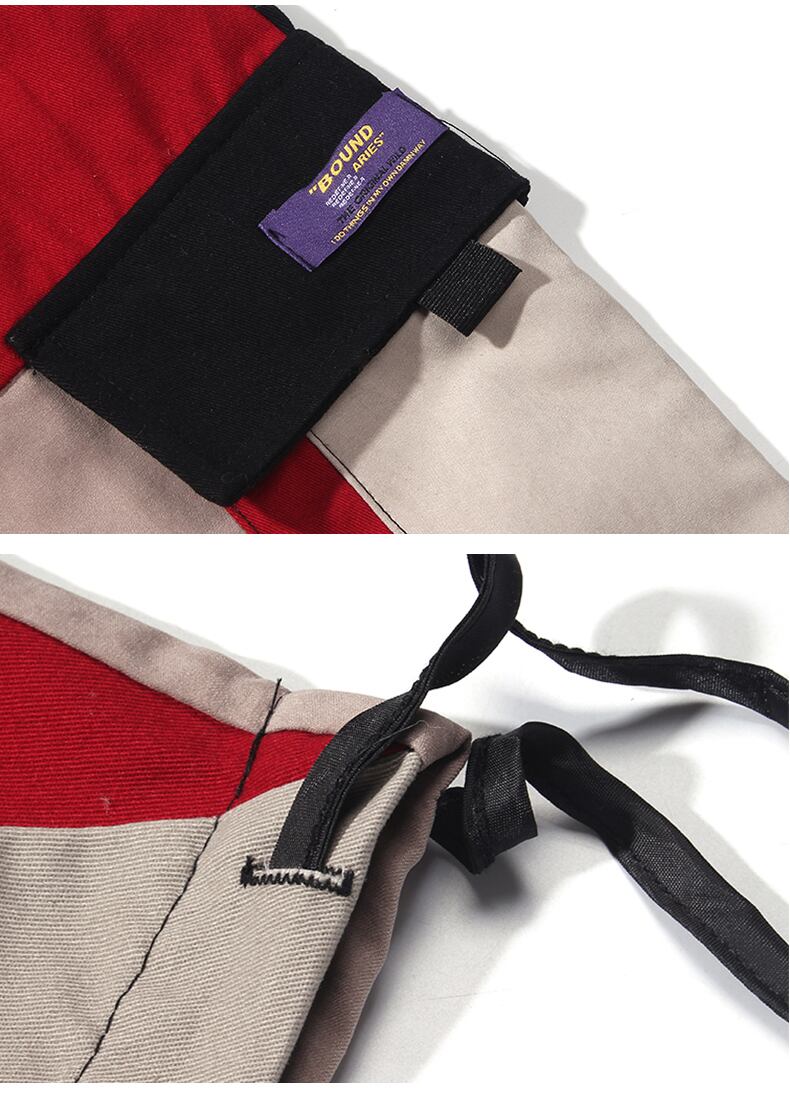 全2色 カーゴパンツ マルチポケット カジュアル ストリート