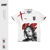 VINTAGE ストリートA$AP Rocky サッカーTシャツ T2191