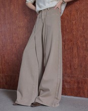 High waist wide Pants　T20326