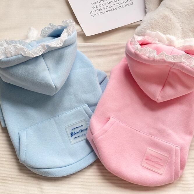 《予約》№1103121 フリルフードパーカー