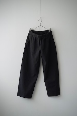 Lite Sashiko / Wide Leg Pants (BLACK)