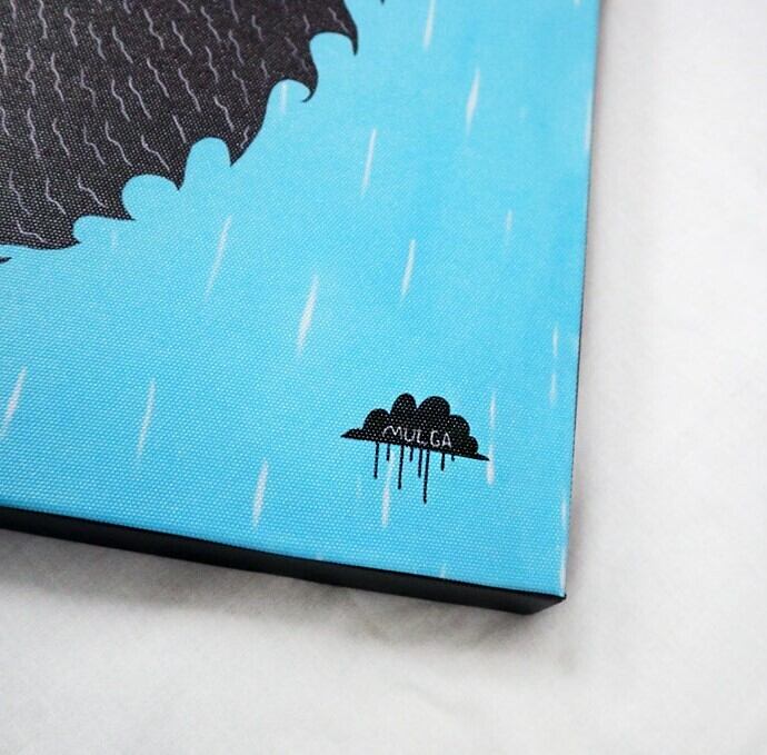 アートインテリア(キャンバス)/A-C-29-5050_Billy the Bulldog | MULGA