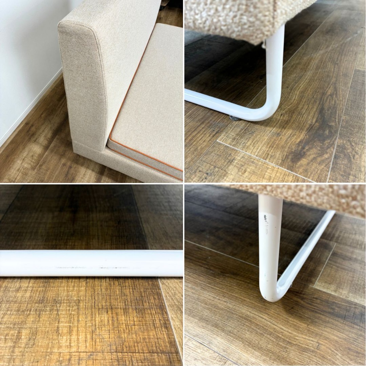 【引取限定 or 23区内限定配送】 Work Plus FLEX-WIZ BOOTH MEET TABLE ＋ BASED WIZ BOOTH SOFA ソファ×2 テーブル セット オフィス家具 ミーティングスペース 什器 オフィス什器【中古】