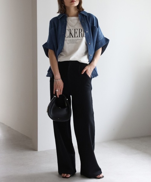 オーバーサイズデニムトップス