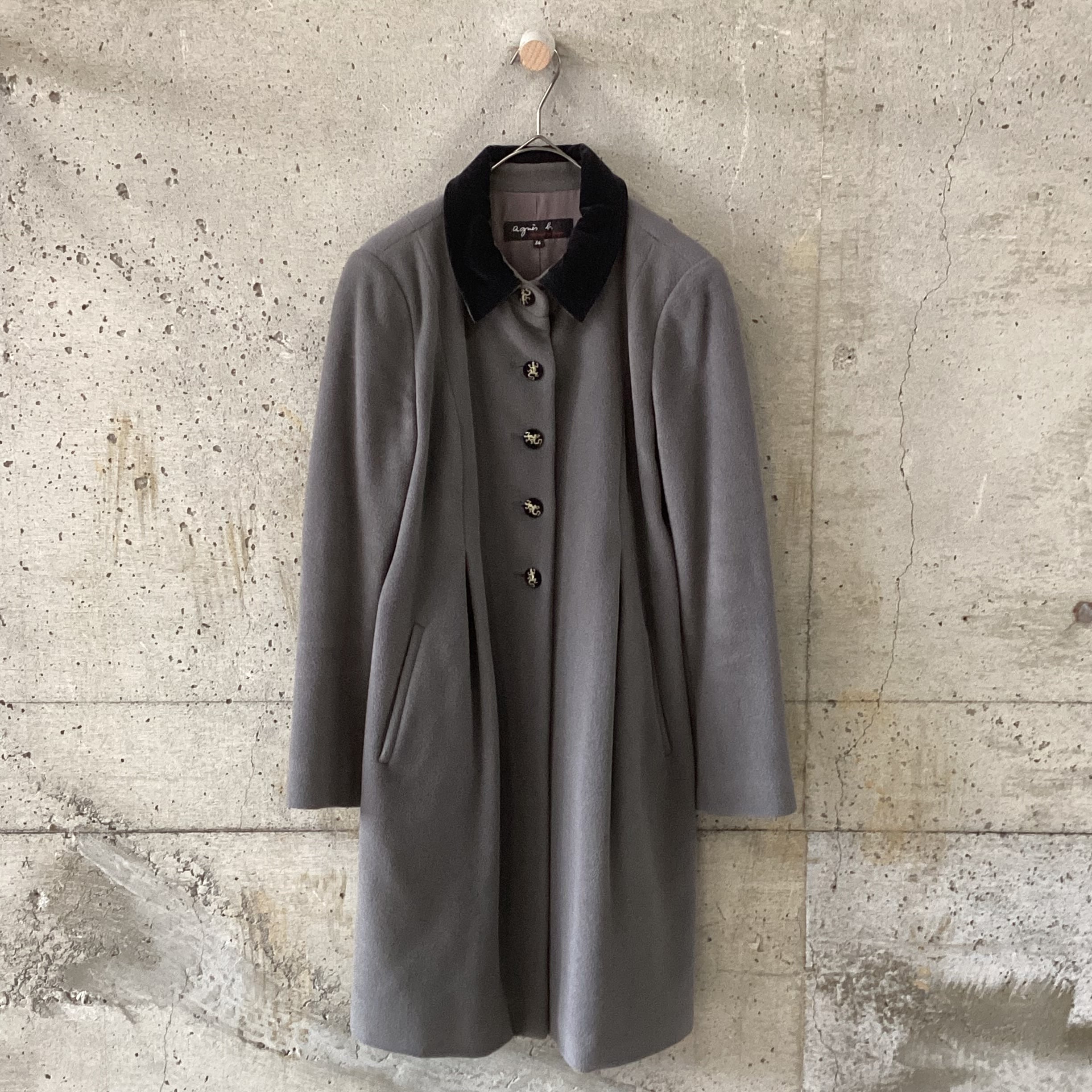 Lizard Button Point Coat