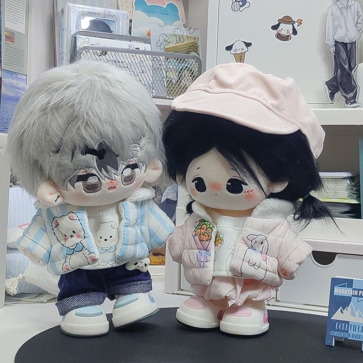 S♡様　ぬい服　オーダー　専用 20cmぬいぐるみ用 ドッグ/ウサギ トップス+ジャケット+パンツ/スカート
